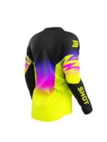 Tuta Complète Cross Enduro Maillot Pantalons Shot Devo X - TREM JAUNE NÉON - immagine 2