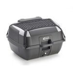Bauleto GIVI B45+ 45L Negro Con Placa Monolock Espejo Universal Moto