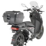 Bauleto GIVI B45+ 45L Negro Con Placa Monolock Espejo Universal Moto - immagine 2