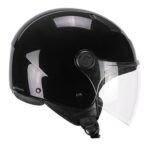 Casco Jet Ska-P 1LHA Luke Mono Negro Brillante Scooter City ECE 22.06