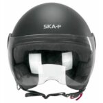 Jet Helm Ska-P 1LHA Luke Mono Schwarz Matt Scooter City ECE 22.06 - immagine 2