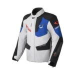 Jacke Motorrad Macna Synchrone Wasserdicht Touring Grau Blau 1653019 - immagine 3