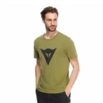 T-Shirt Dainese Hyper Speed Demon Olive Branch Manches Courtes Coton Été - immagine 3
