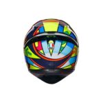 Casco AGV Integral K1 S Réplica Valentino Rossi SoleLuna 2017 - immagine 5