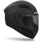 Casque Intégral Moto Airoh Connor Couleur Noir Mat Touring Street Noir Mat - immagine 3