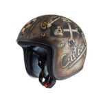 Casque Moto Jet Vintage Premier Classic Evo OP 9 BM Cafe Race