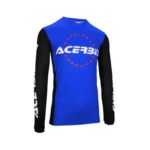 Acerbis Maillot Motocross Enduro MX J-Track Inc. Bleu