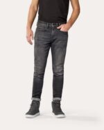 Jeans Motorrad Revit Kay Rev'It Skinny Medium Grey Schutz Urban Street - immagine 3
