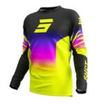 Tuta Completa Cross Enduro Camiseta Pantalones Shot Devo X - Trem Amarillo Neón