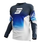 Tuta Completa Cross Enduro Camiseta Pantalones Shot Devo X - Trem Blue