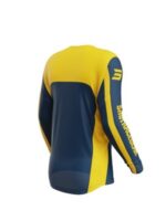 Tuta Completa Cross Enduro Camiseta Pantalones Shot Contact Mythic Azul Amarillo - immagine 3