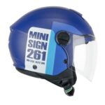 JET KINDERHELM CGM 261X MINI SIGN BLAU HELLBLAU MATT ECE-R 22.06