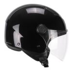 Casco Jet Ska-P 1LHA Luke Mono Negro Brillante Scooter City ECE 22.06 - immagine 4