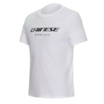 T-Shirt Dainese Essence Wordmark Weiß White Rundhals Sommer Ärmellos Kurz - immagine 6