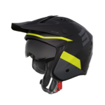 Casque Jet Shot Jump Tricks Moto Enduro Trial Cross Off Road ECE 22.06 Mat - immagine 6