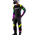 Tuta Complète Cross Enduro Maillot Pantalons Shot Contact NITRO NOIR