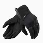 Handschuhe Moto Revit REV'IT Mosca 2 H2O Sport Racing Schwarz IMPERMEABILI - immagine 6