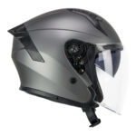 Casco Jet Ska-P 1LHA Jedi Mono Gris Antracita Satinado City ECE 22.06 SKAP