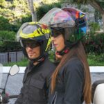 Helm Jet CGM 126S Hyper Scheibe Graphit Grün Fuchsie Roller Ece 22.06 Bike Urban - immagine 4