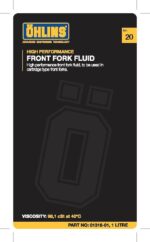 Öl OHLINS Front Fork Fluid High Performance 20W Gabel Federung COD.01316 - immagine 2