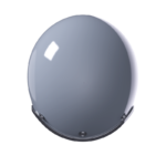 Casque Jet Moto Stormer QUARTZ Nardo Grey Glossy Cafe Racer Custom Vintage Rétro - immagine 3