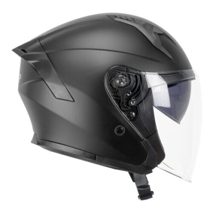 Casque Jet Ska-P 1LHA Jedi Mono Noir Mat Scooter Ville ECE 22.06 SKAP