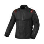 GIACCA MOTO UOMO MACNA RANCHER 2.0 IMPERMEABILE TOURING PROTEZIONE NERO - immagine 3