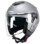 Helm Jet CGM 126G Hyper Mono Anthrazit Satin Roller Ece 22.06 Motorrad Urban - immagine 3