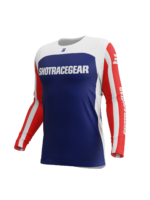 Tuta Complète Cross Enduro Maillot Pantalons Shot Contact Mythic Bleu Rouge - immagine 15