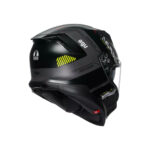 Casque Moto Intégral AGV K7 Kyber Gris Mat/Jaune Fluo - immagine 6