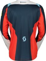 Jersey Scott Evo Race Sail Blue Fast Red MX Cross Enduro Moto-Cross Rot Blau - immagine 2