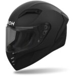 INTEGRALHELM MOTO AIROH CONNOR Farbe Schwarz Matt Touring Street Schwarz Matt - immagine 7
