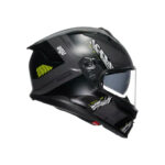 AGV K7 Kyber Integralhelm Matt Grau/Gelb Fluo - immagine 3