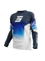 Tuta Completa Cross Enduro Camiseta Pantalones Shot Devo X - Trem Blue - immagine 16