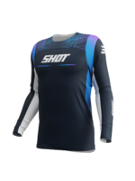 Tuta Completa Cross Enduro Camiseta Pantalones Shot Contact Apex Blue - immagine 14